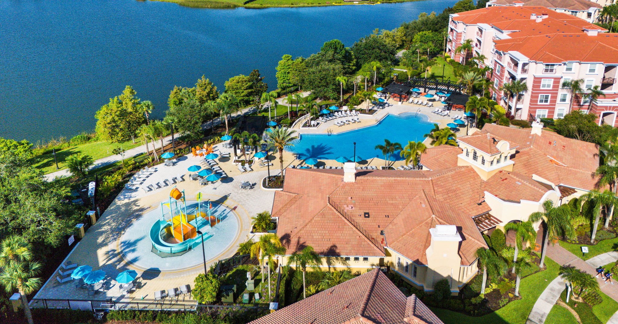 Aerial Clubhouse Pool.2