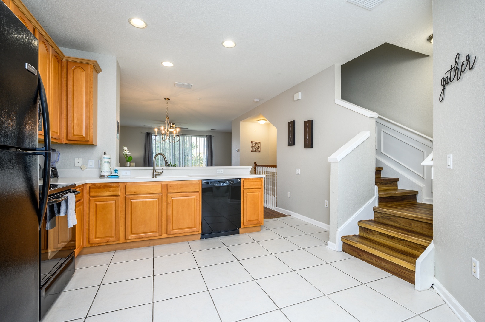 Kitchen and Stairs- 2nd Floor