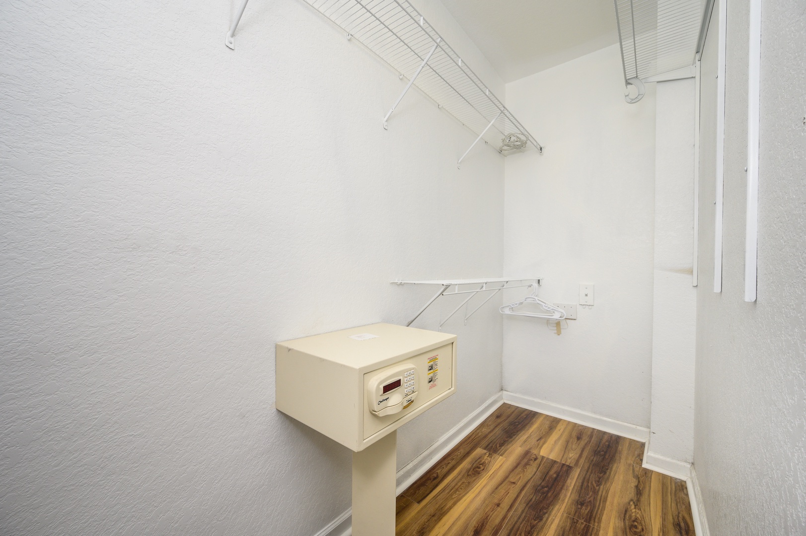 Primary Bedroom Closet and Safe- Top 3rd Floor