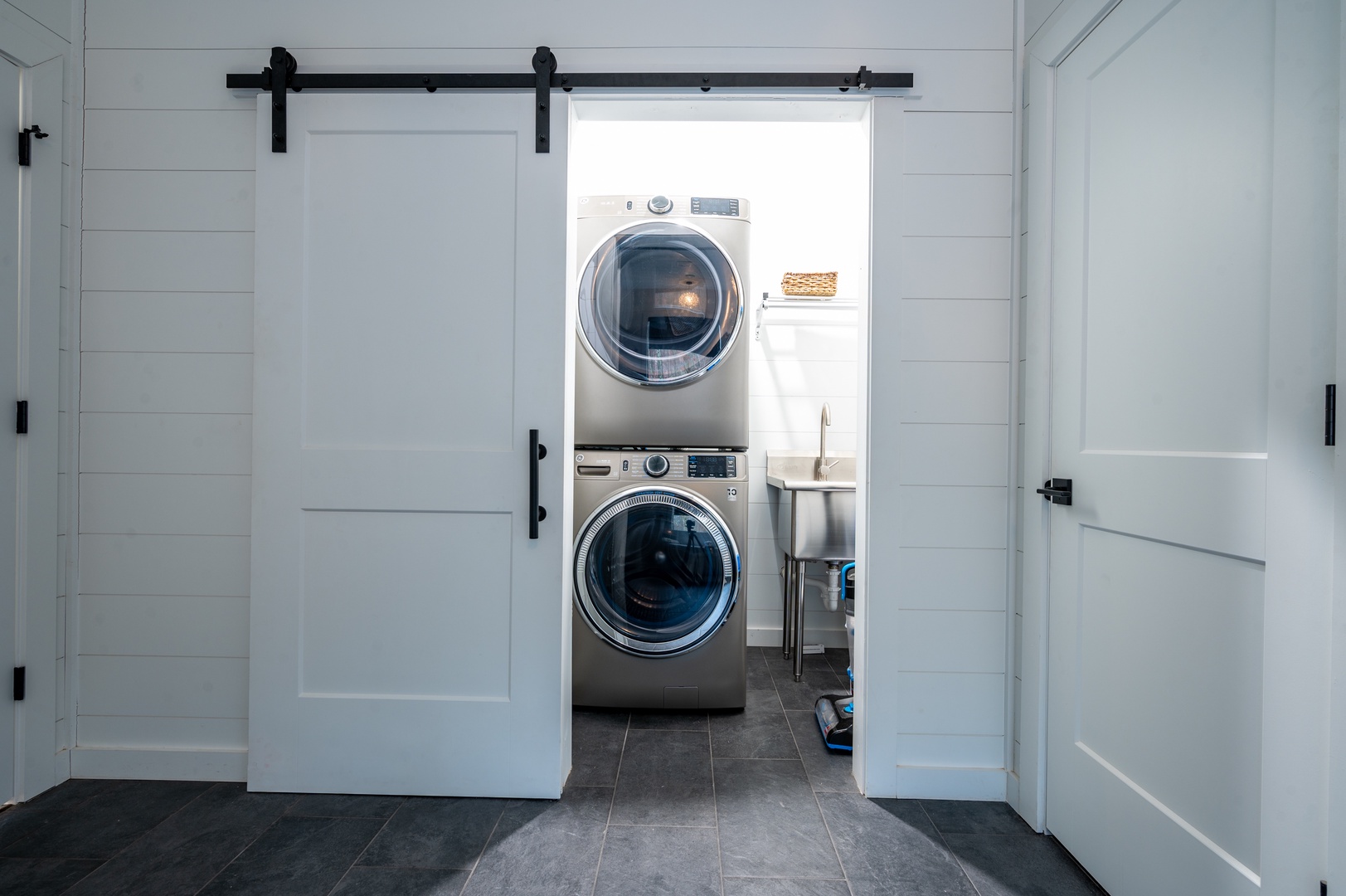 Full-size washer and dryer available during your stay