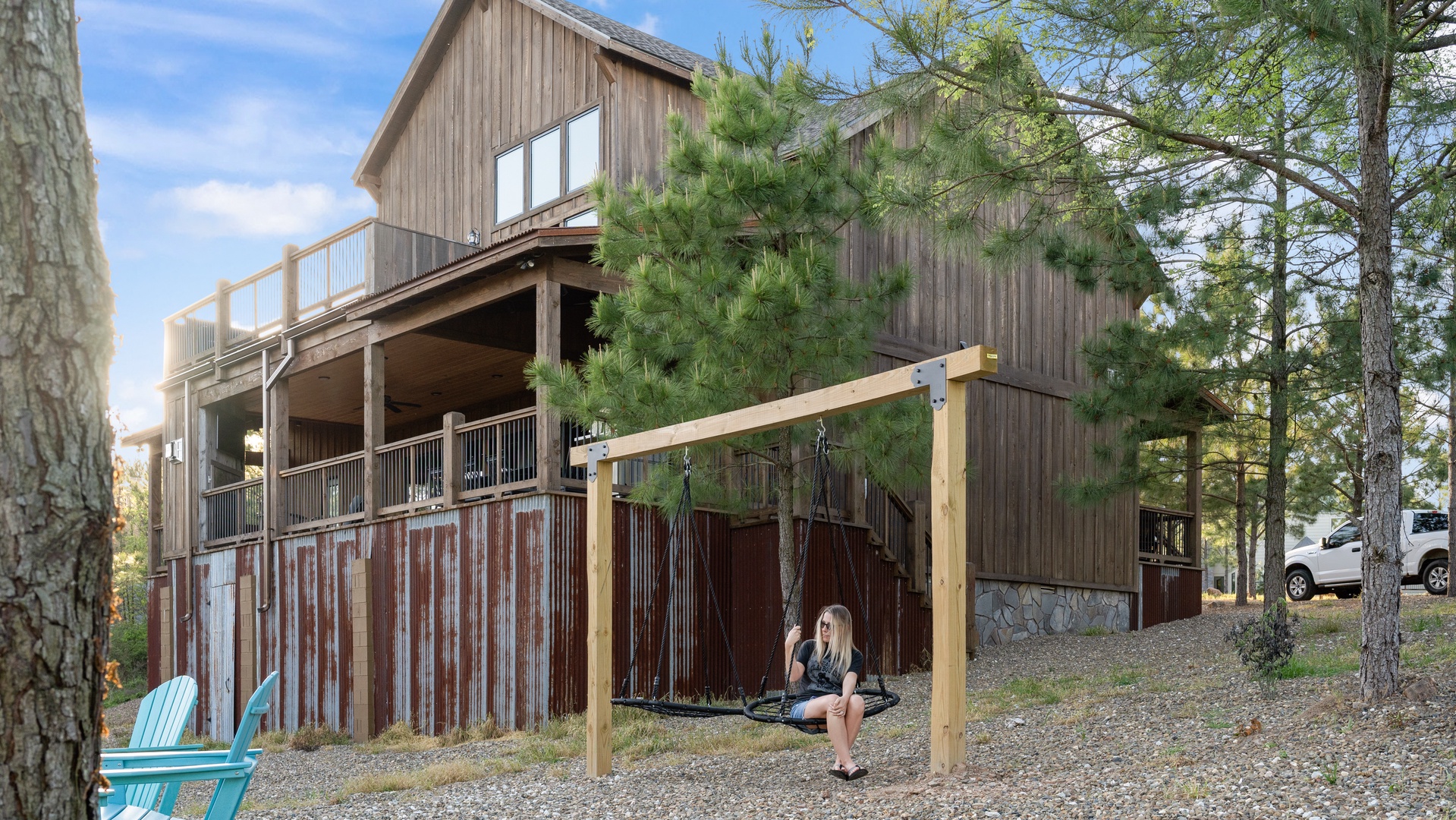 Fishin cabin just about wrapped up. Love me some real framing. :  r/Construction