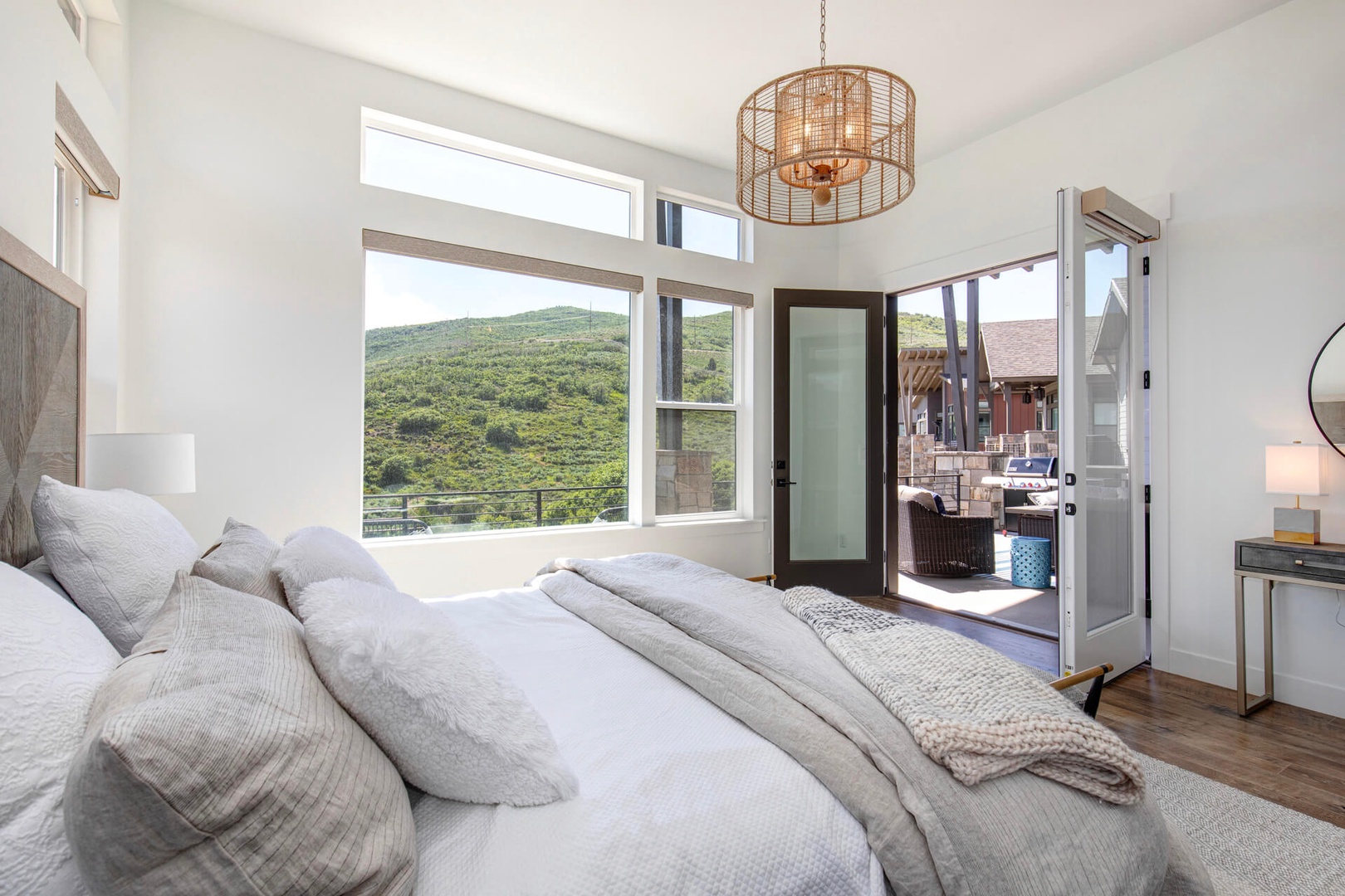 Main Level KING Master Bedroom Suite with Patio Access - Incredible Views!