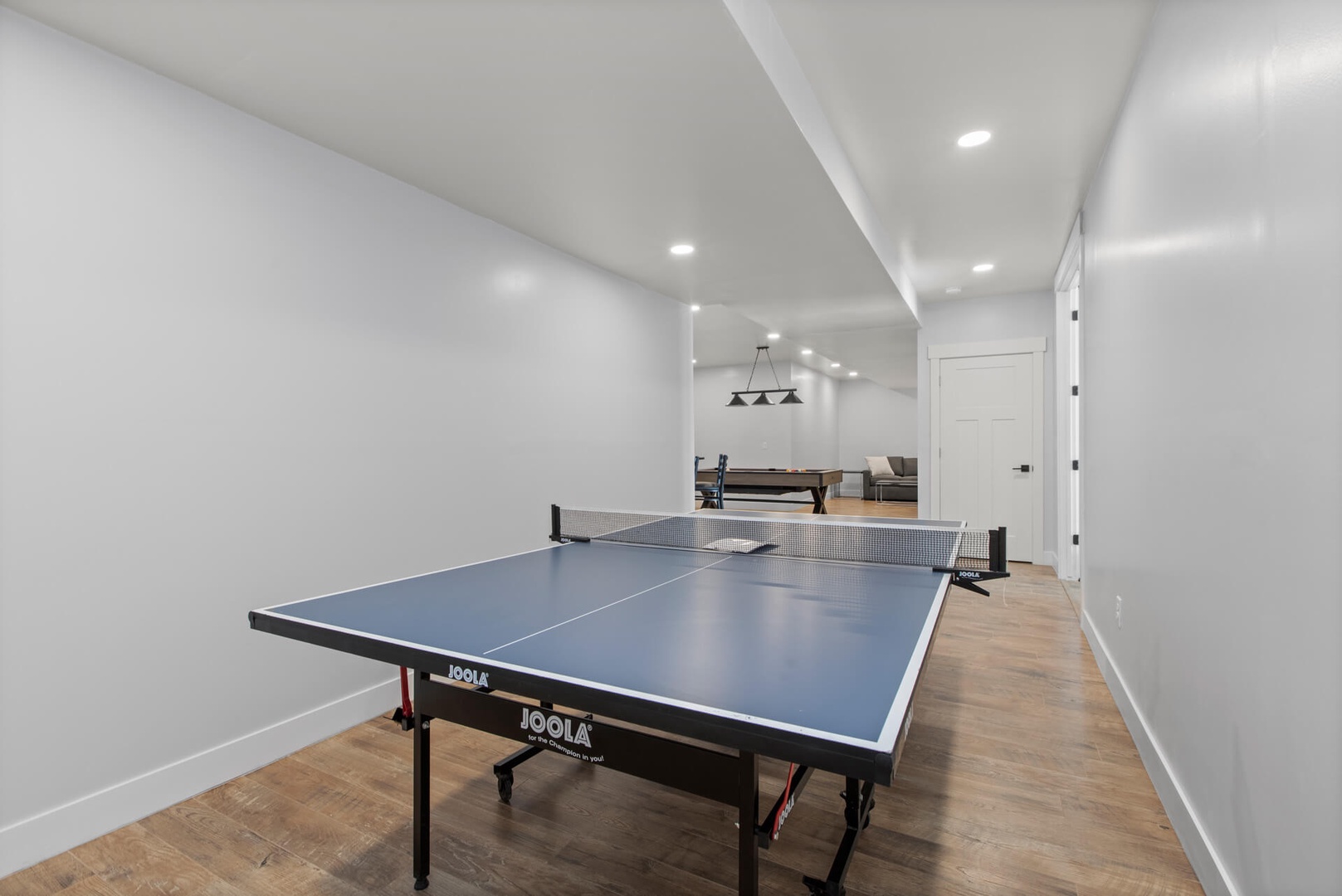 Lower Level Game Room Ping Pong Table