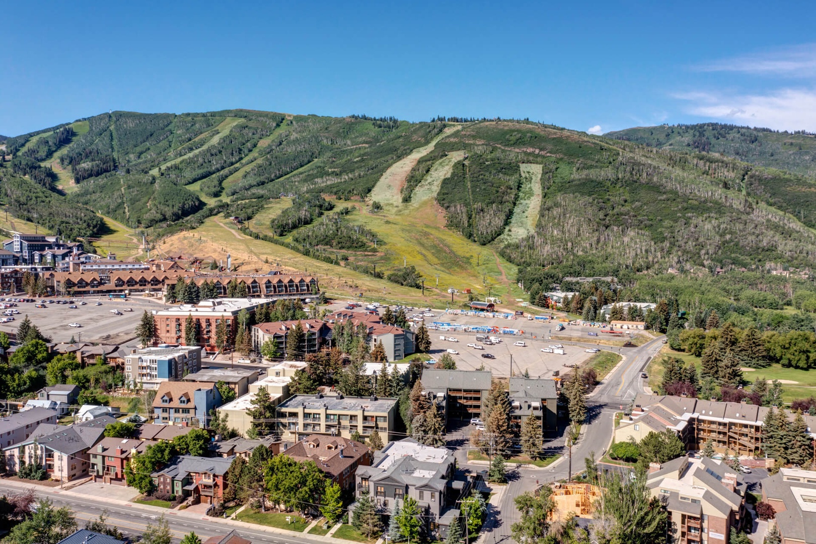 Edelweiss Haus A102 by Moose Management: Walk to Park City Mountain Resort for FUN Summer Activities