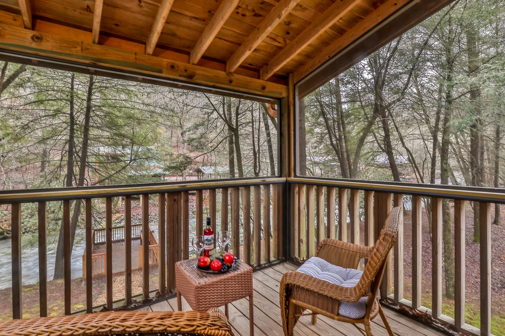 Private Balcony off upper bedroom