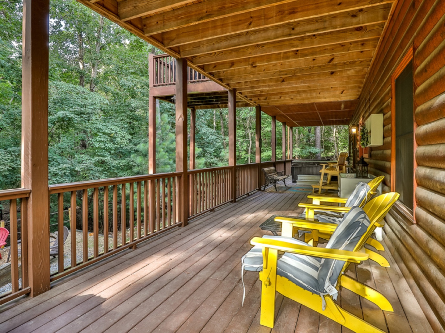 Large Porch with Seating