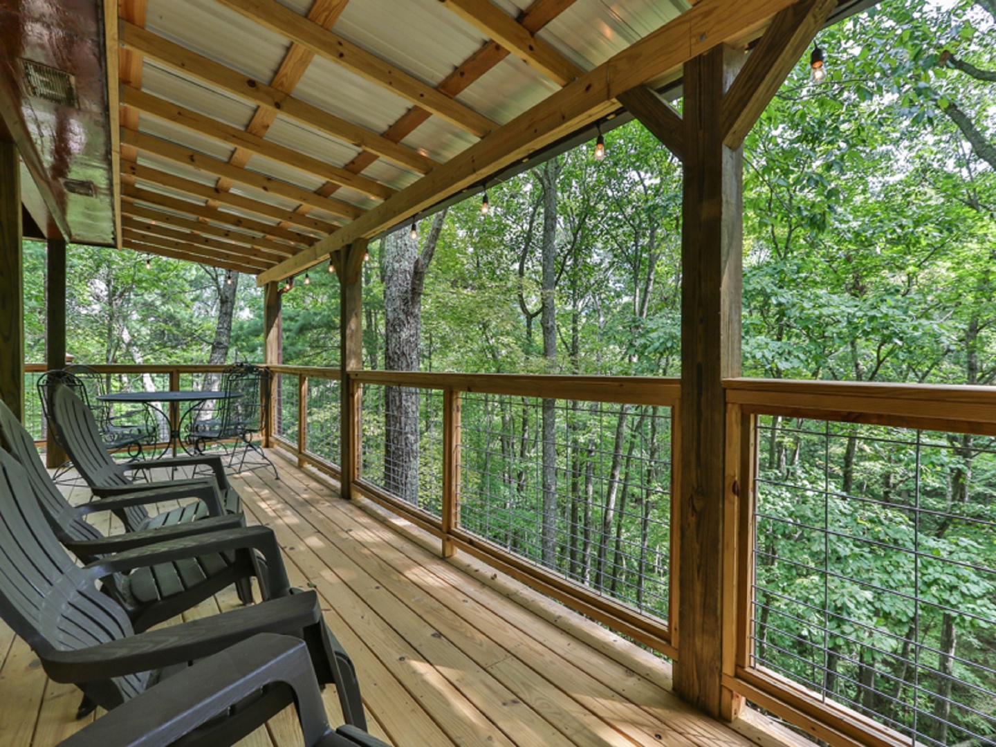 Covered Spacious Deck