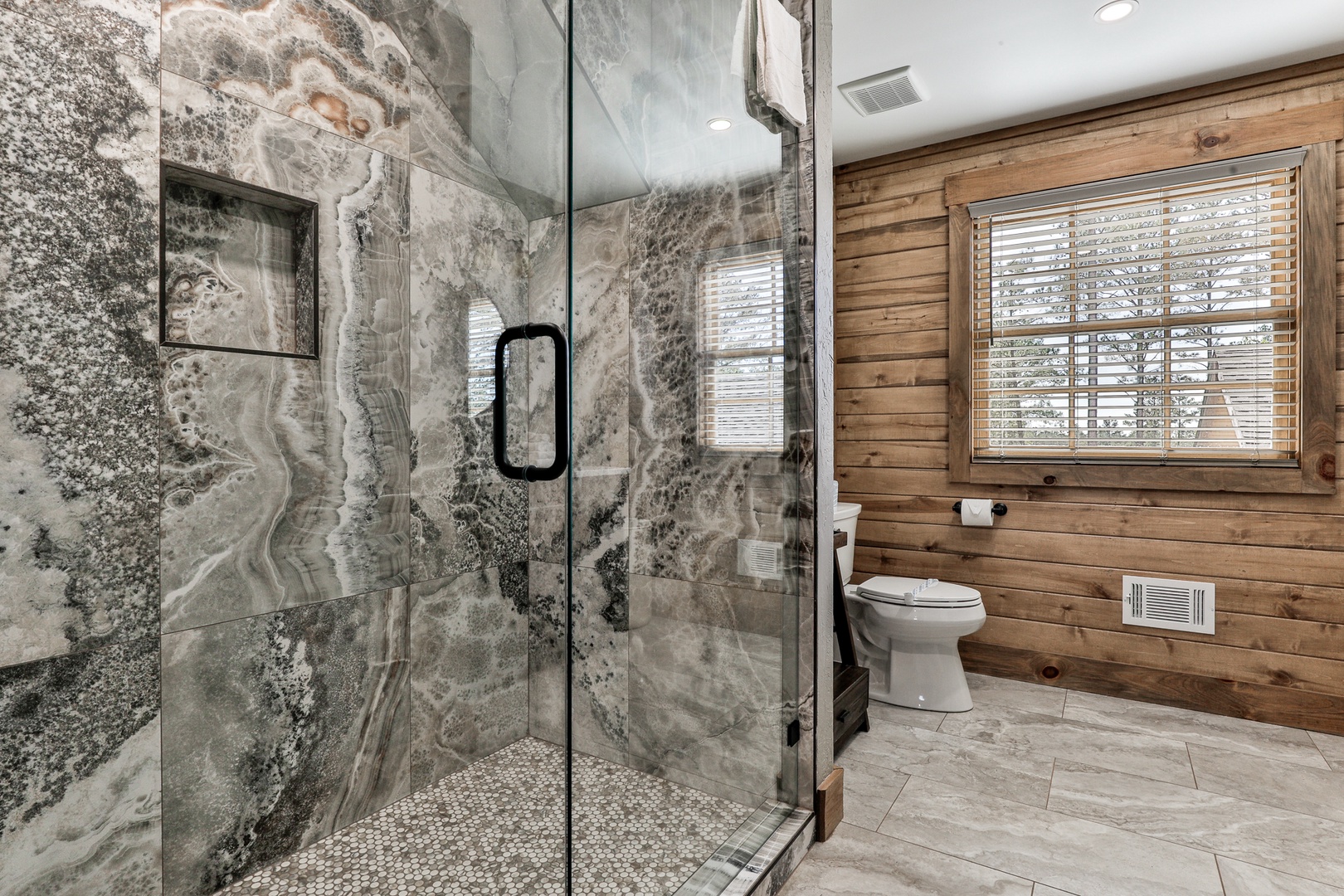 Full Bath with walk in shower