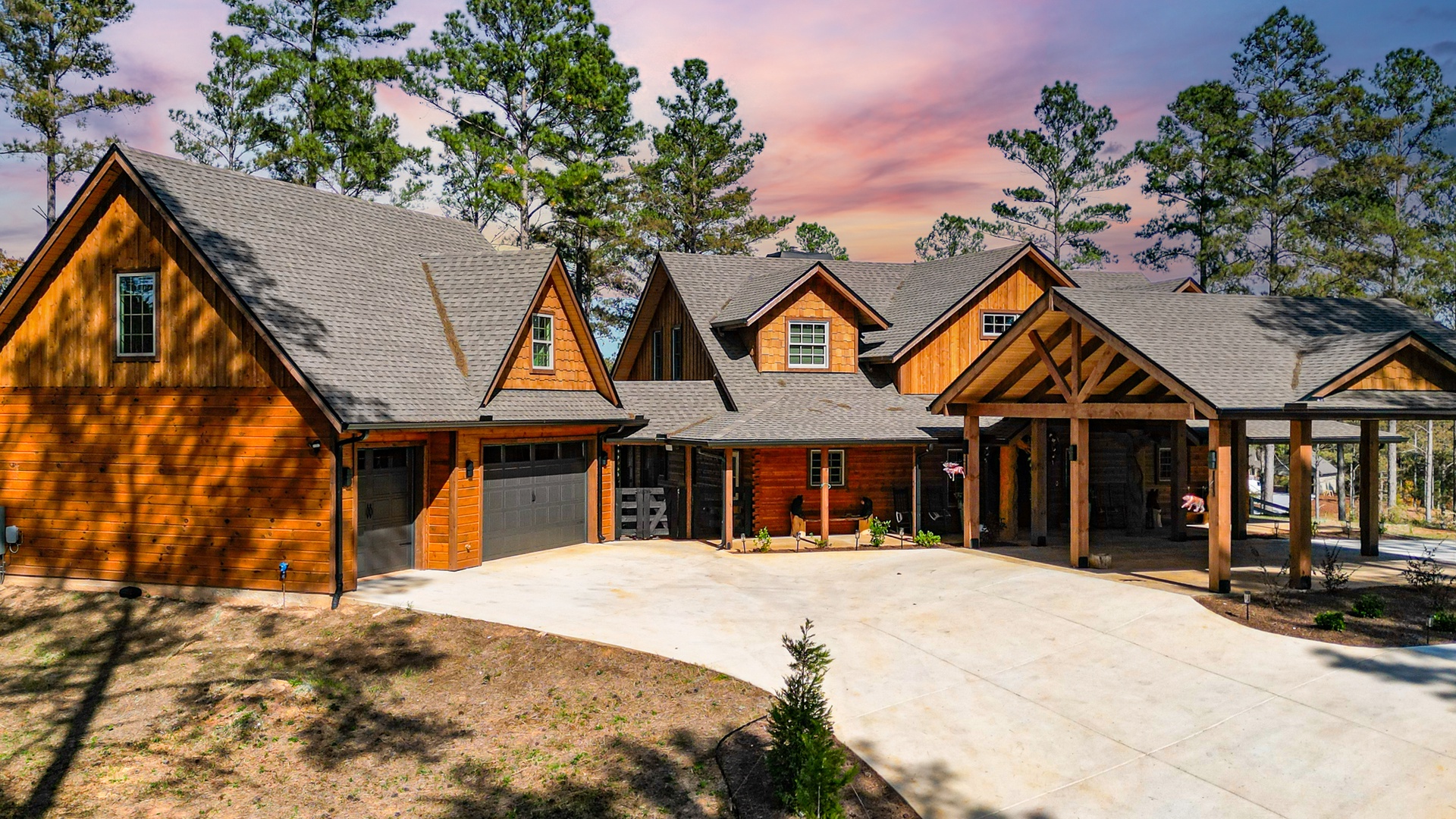 Stunning Log Home