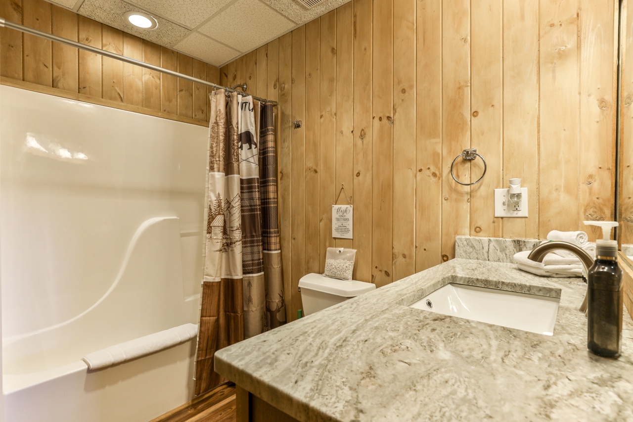 Full Bath on Terrace Level
