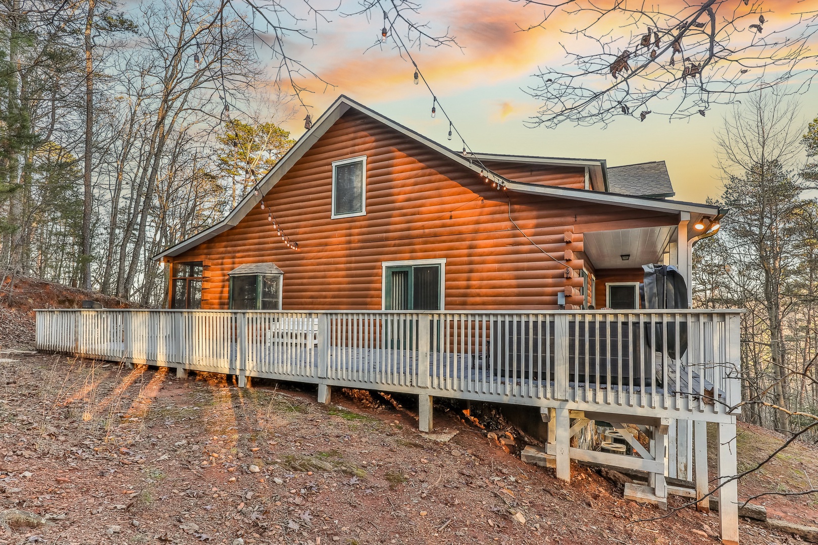 Side View of Cabin