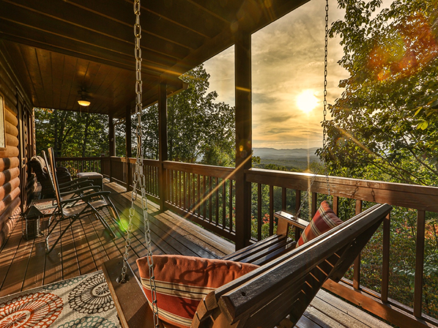 Spacious Deck + Views