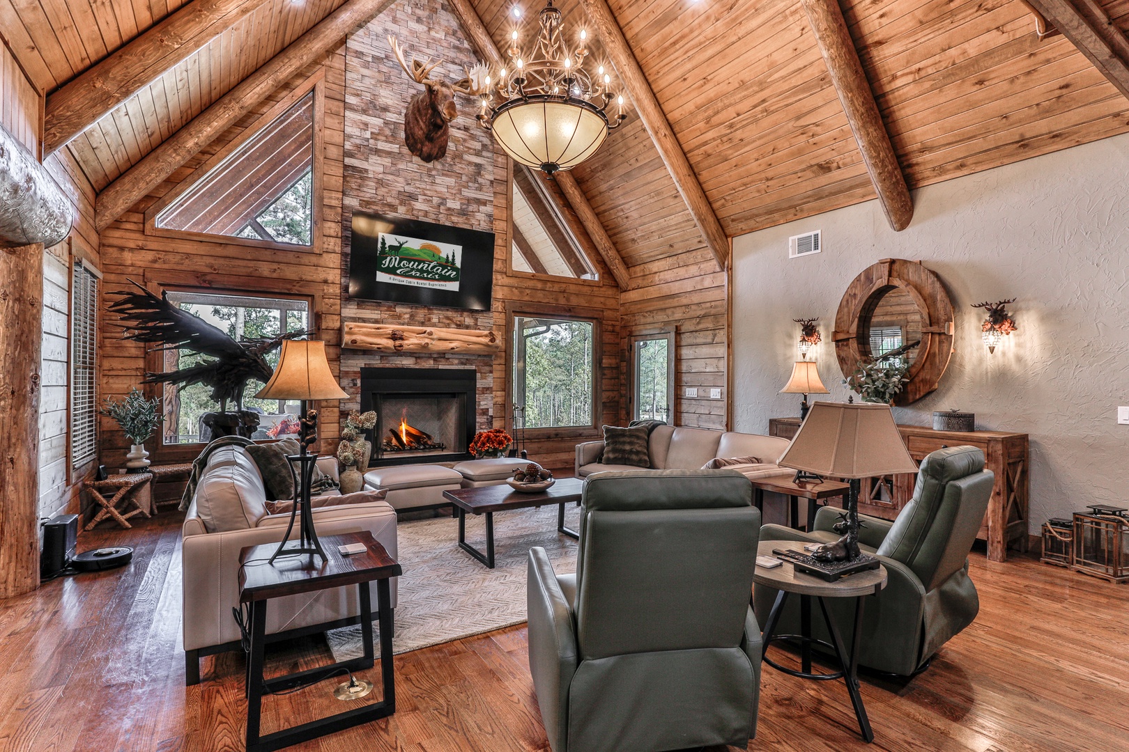 Stunning and comfortable great room