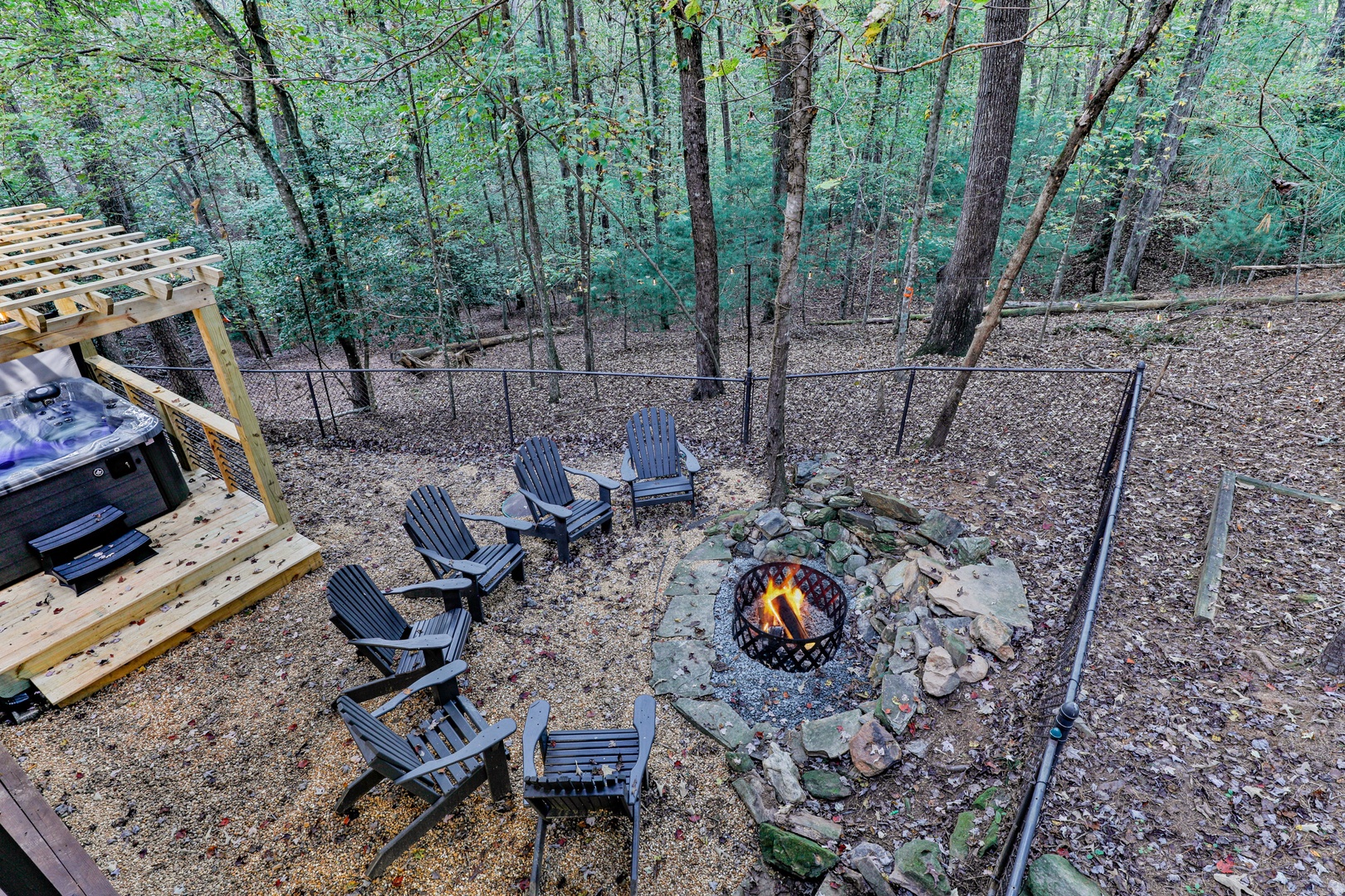 Fire Pit with seating