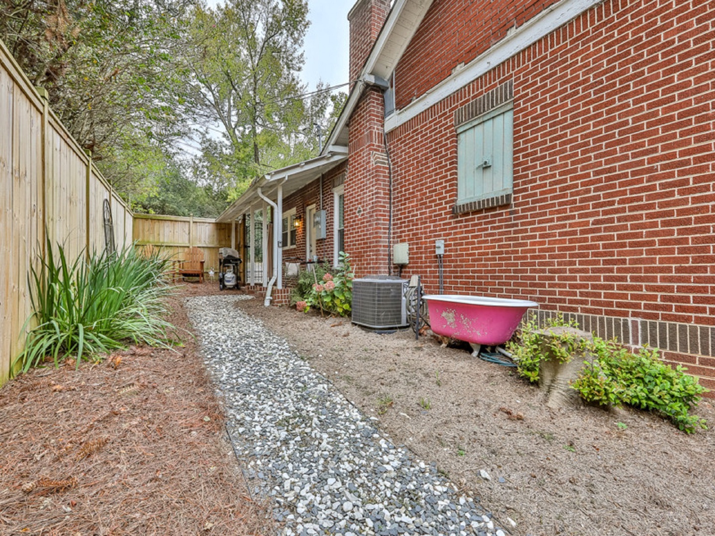 Side Courtyard