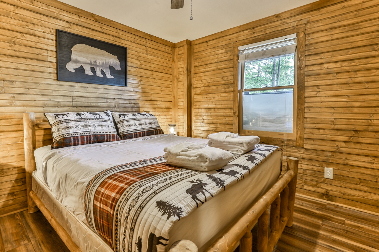 Queen Bedroom on Terrace Level
