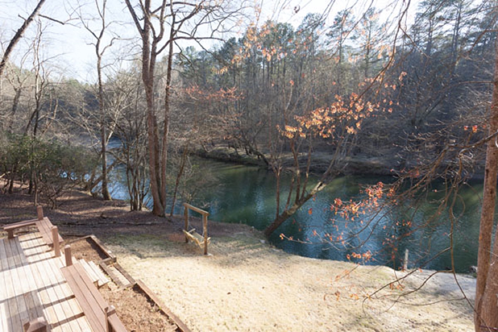 Coosawatte River in back yard