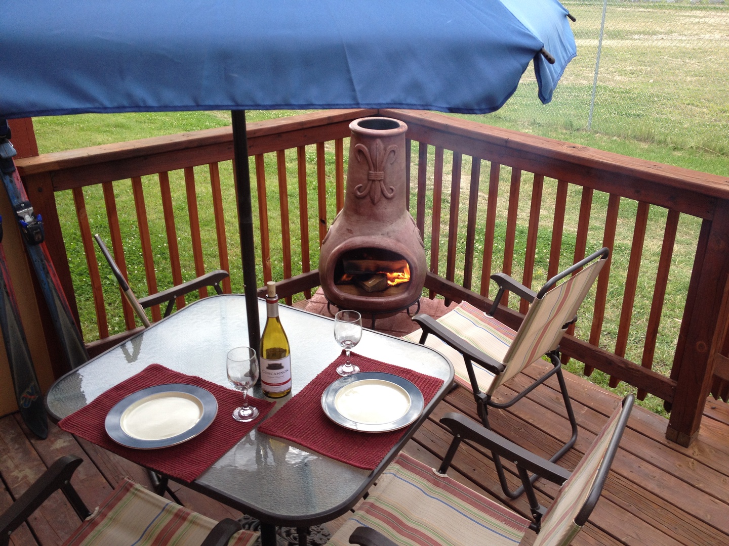 Back deck