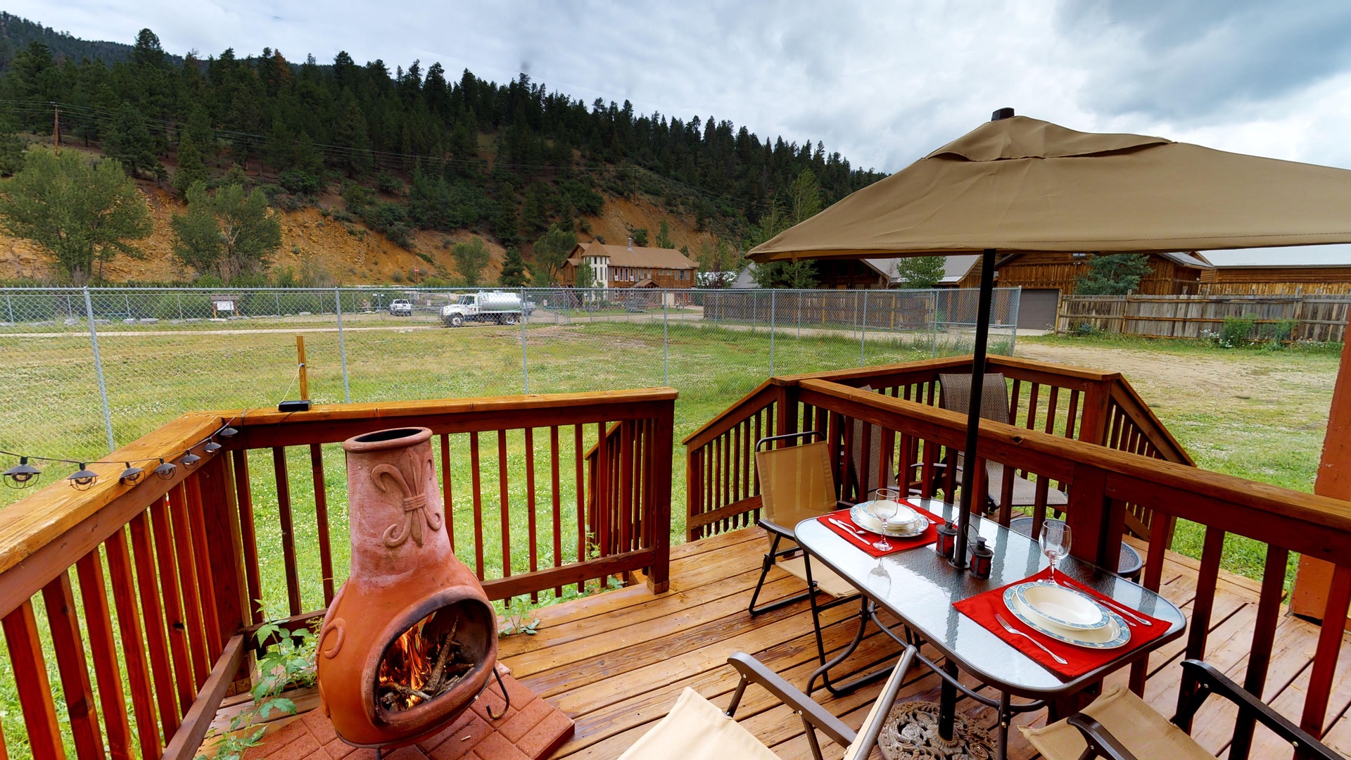 Back deck