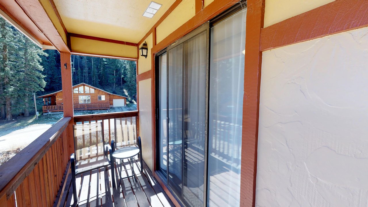 Back balcony
