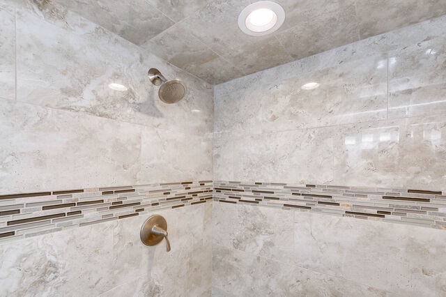 Walk in Shower in Main bathroom