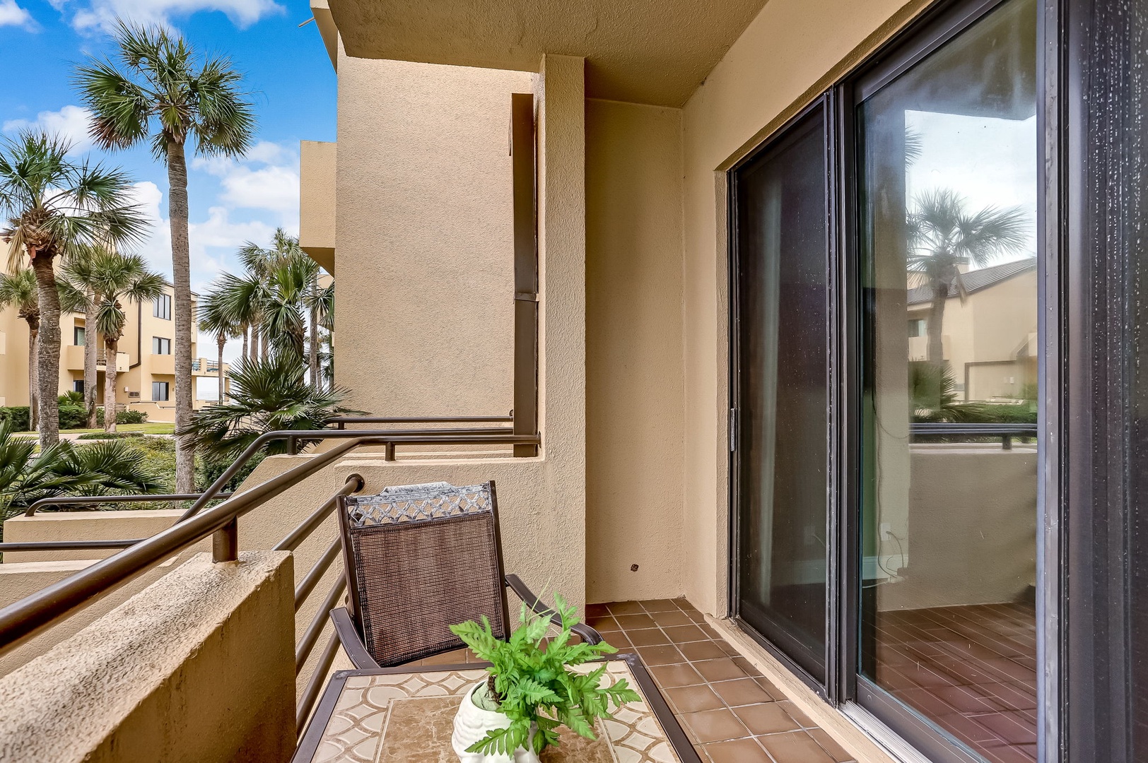 Balcony off Bedroom 1