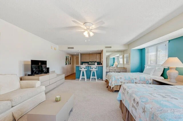 Bedroom and family room combo