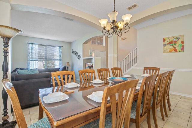 Dinning Area sitting for 10