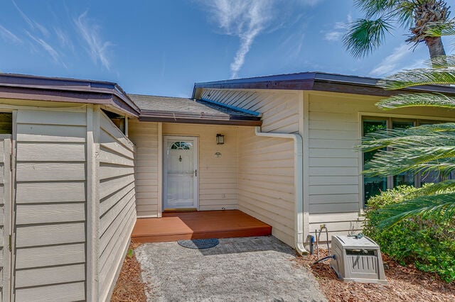 Front door of property