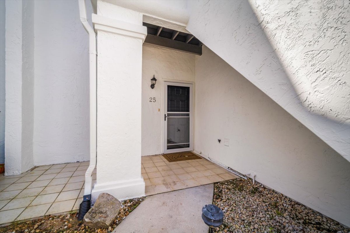 Entrance to Property