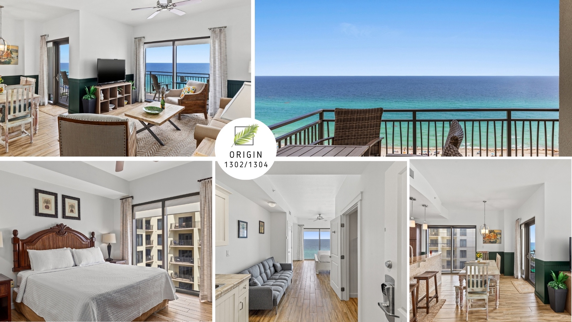 Origin 1302/1304 - Two Bedroom Lock Out- Sweeping Sunny Gulf Views