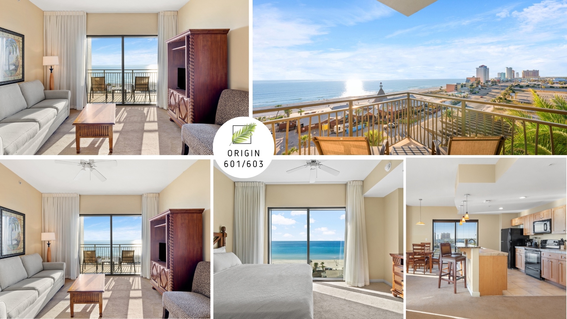 Origin 0601/603 - Two Bedroom Lock Out with Sunset and Gulf Views