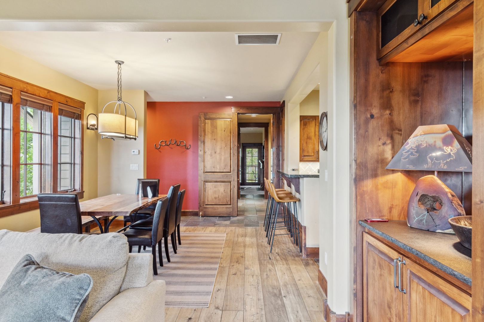 Dining Area and Kitchen