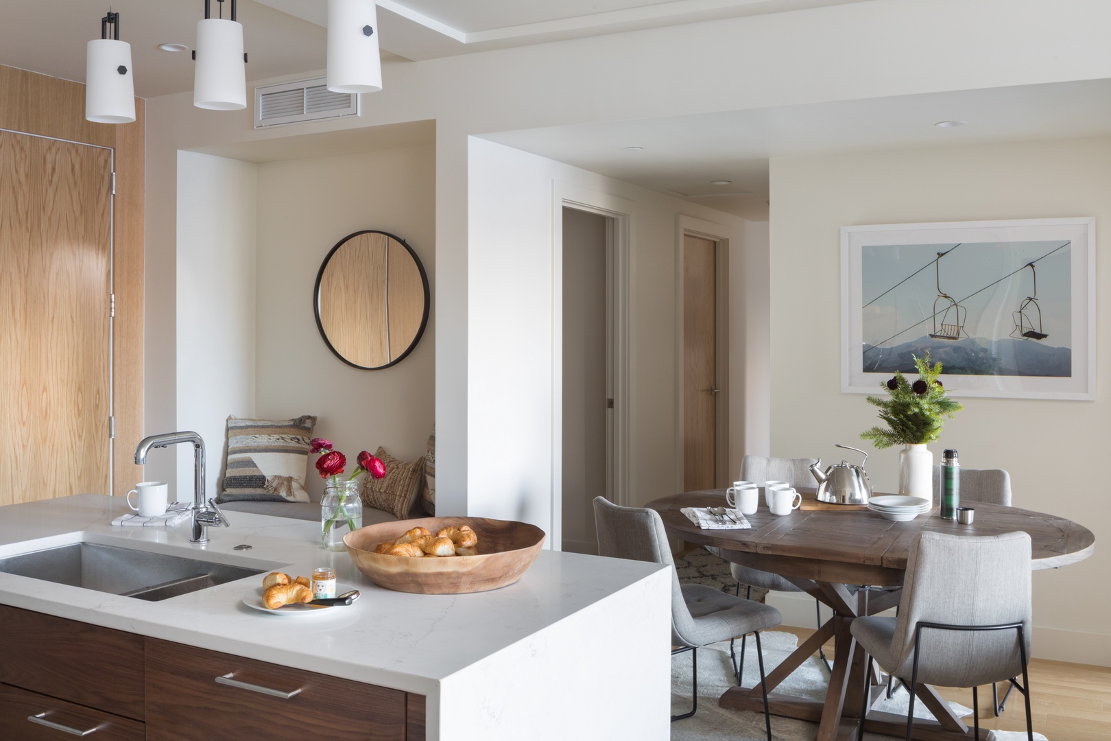 Kitchen and Dining area