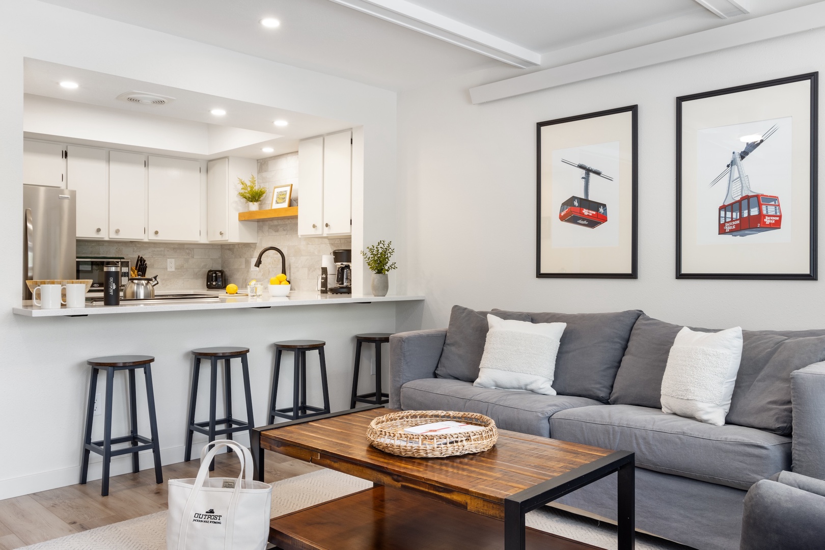 Living Room and Kitchen