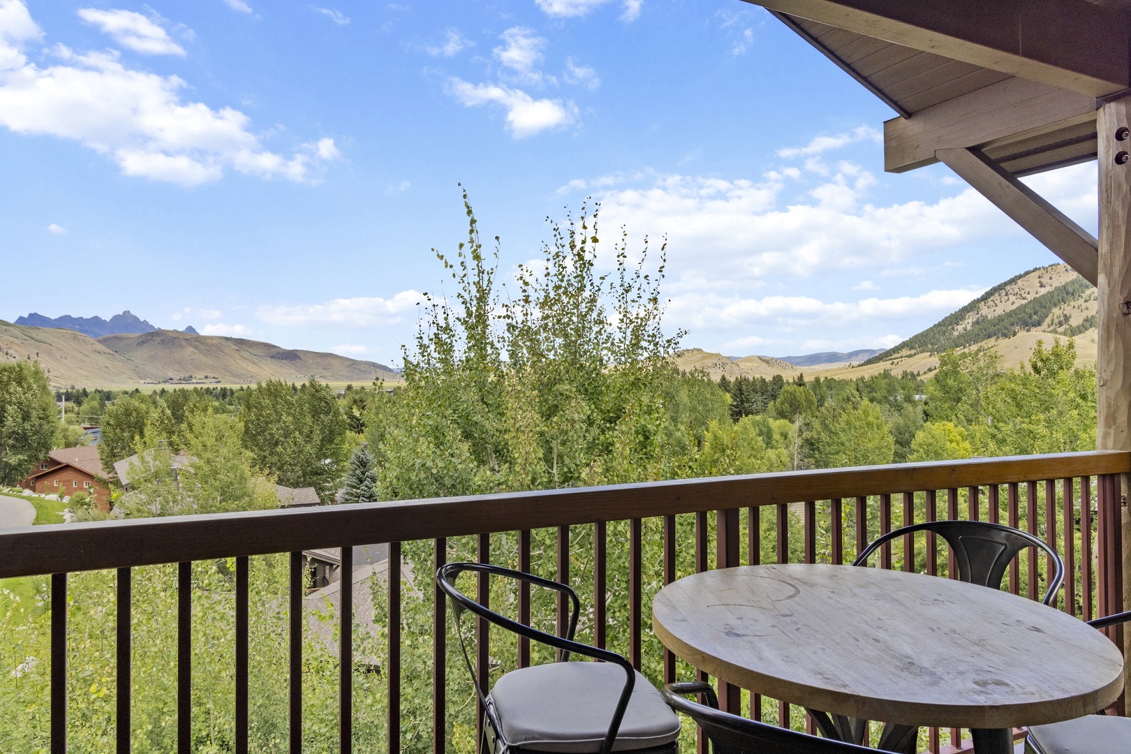 Patio with Teton Views