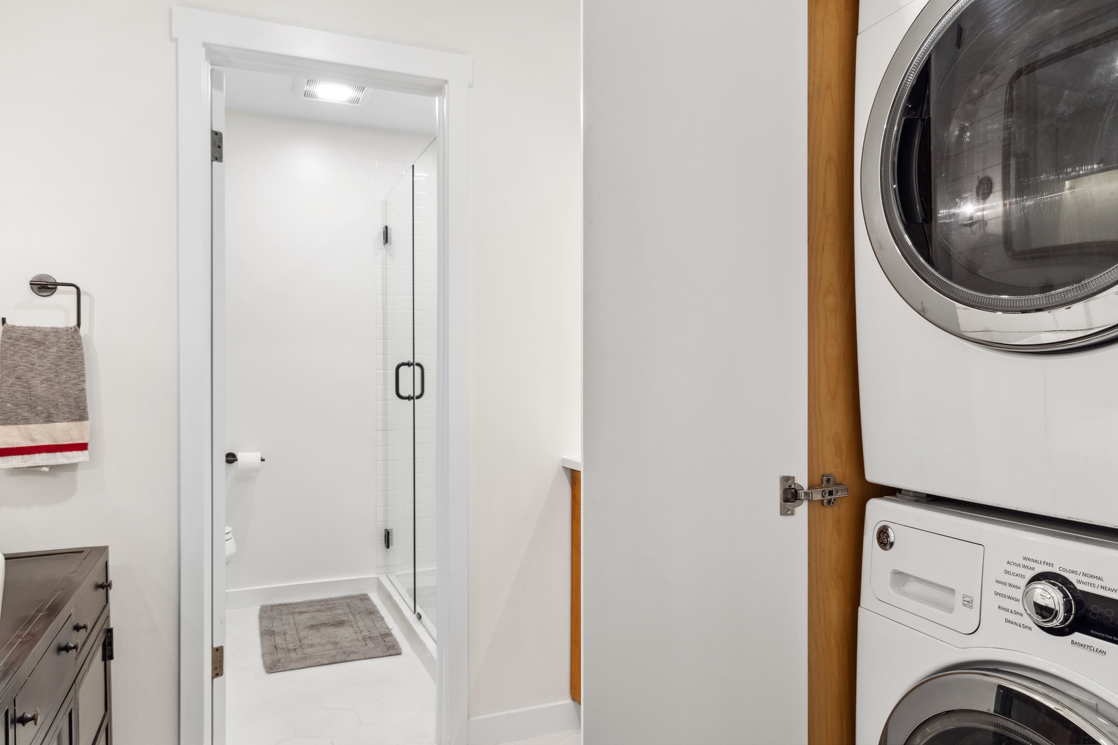 Bathroom with Laundry