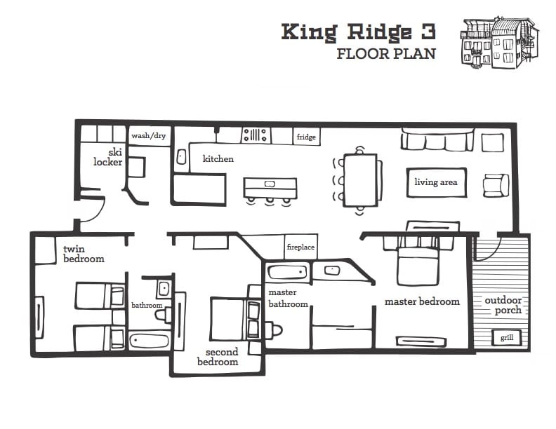 King Ridge 3 Floorplan