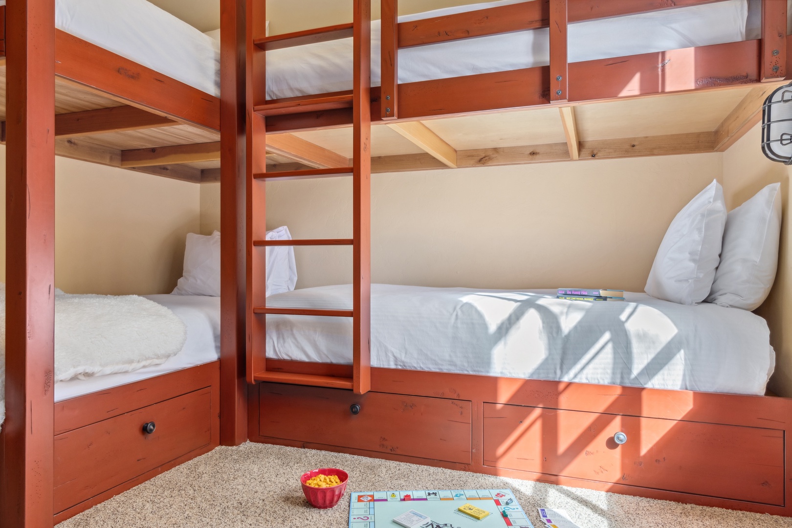 Private Primary Suite with Kitchenette and Bunk Room