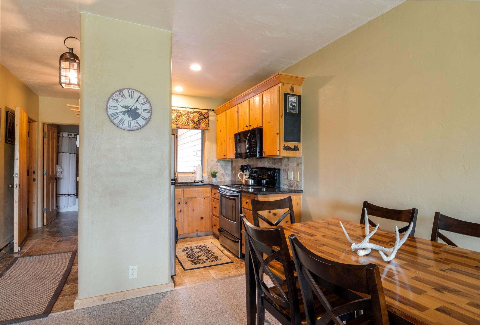 Dining Table and Kitchen