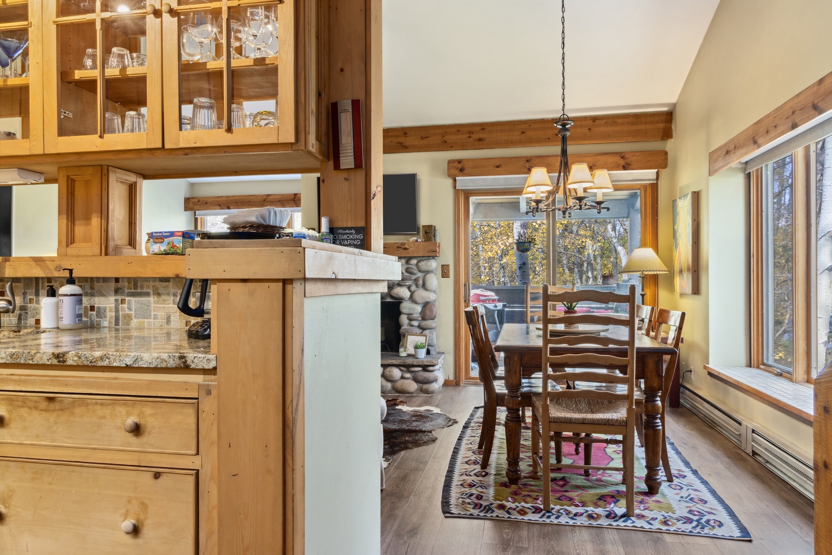 Dining Area and Kitchen