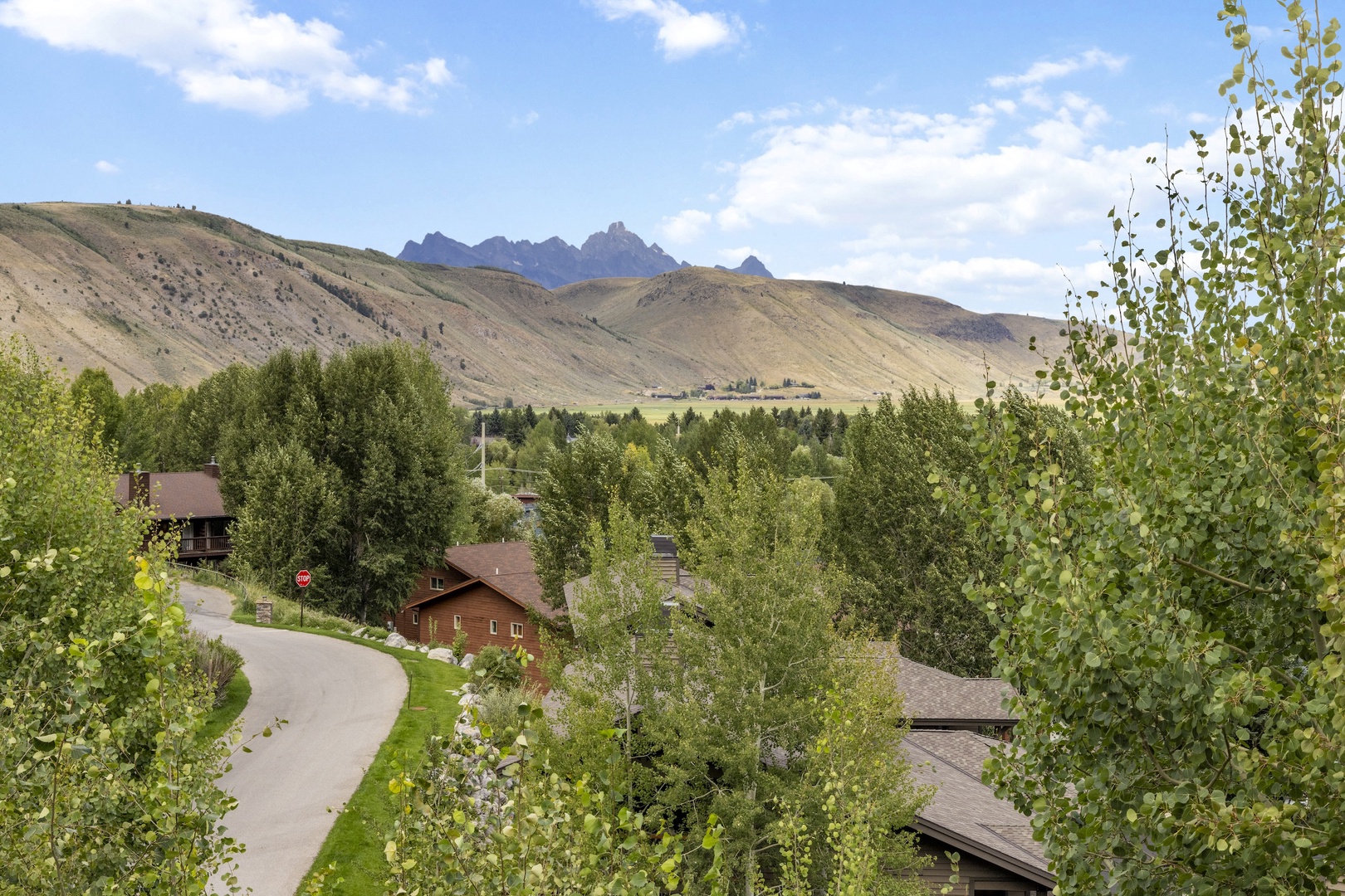 Patio with Teton Views