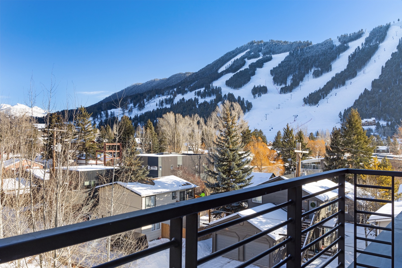 Snow King Views from Patio