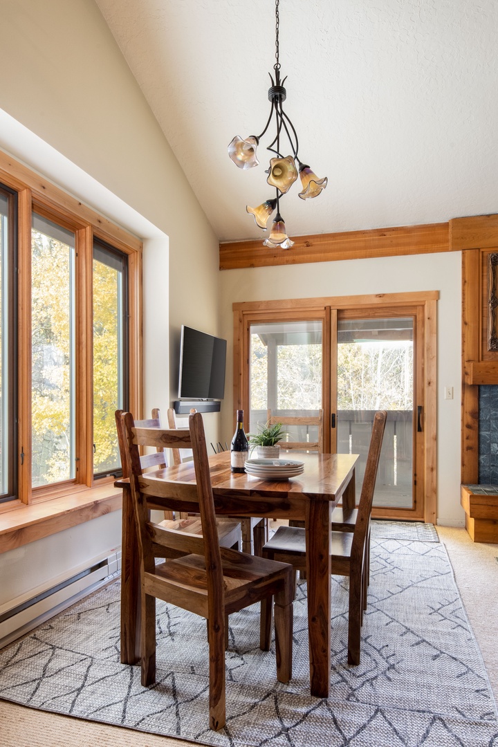 Dining area