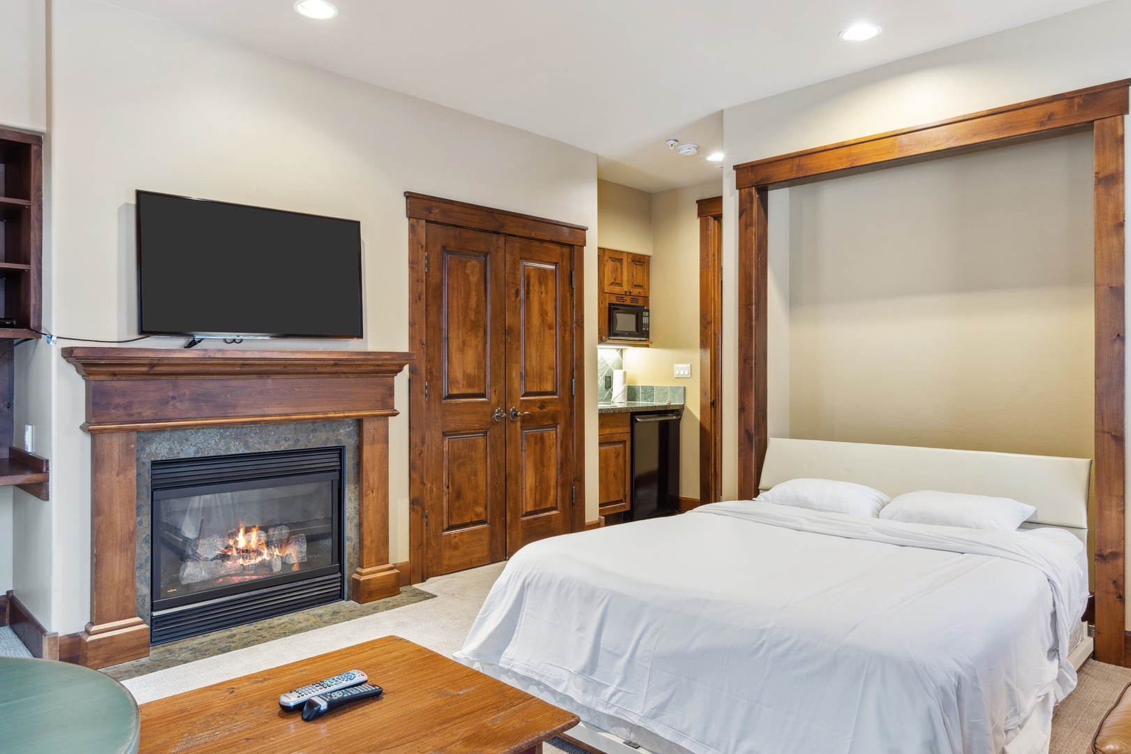 Second Living Area with Murphy Bed