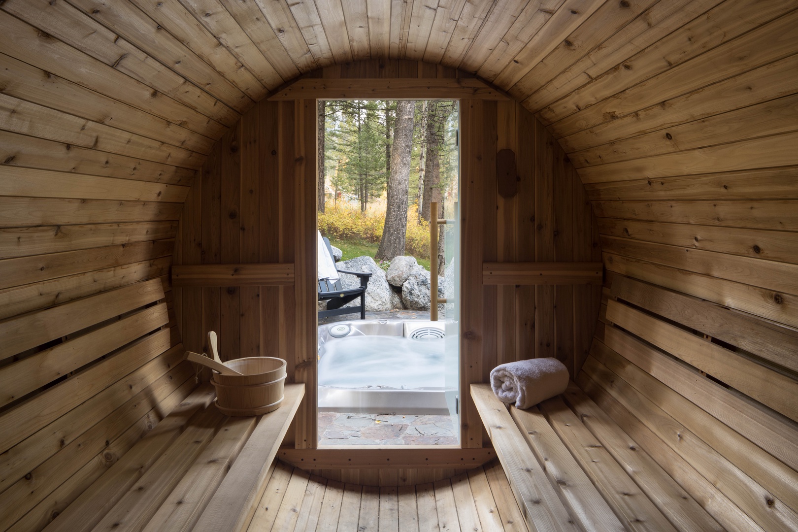 Private sauna - Summer