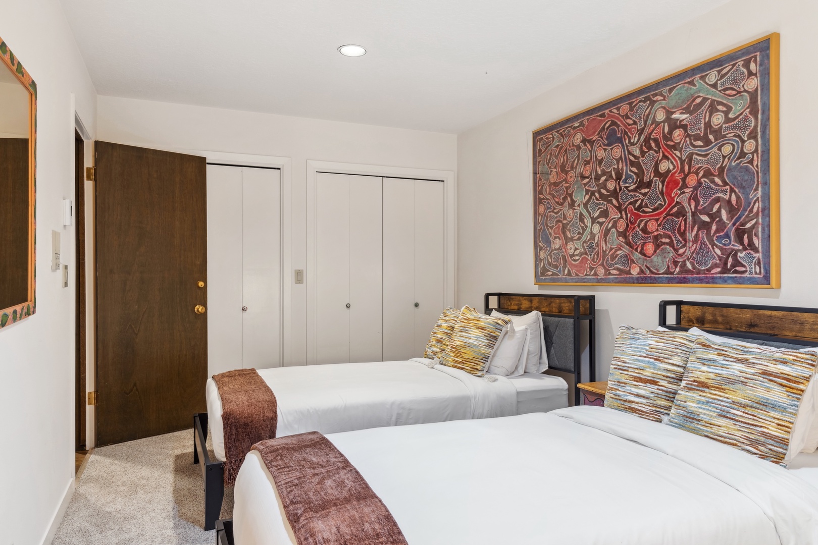 Guest Bedroom - Beds can be converted to a king upon request