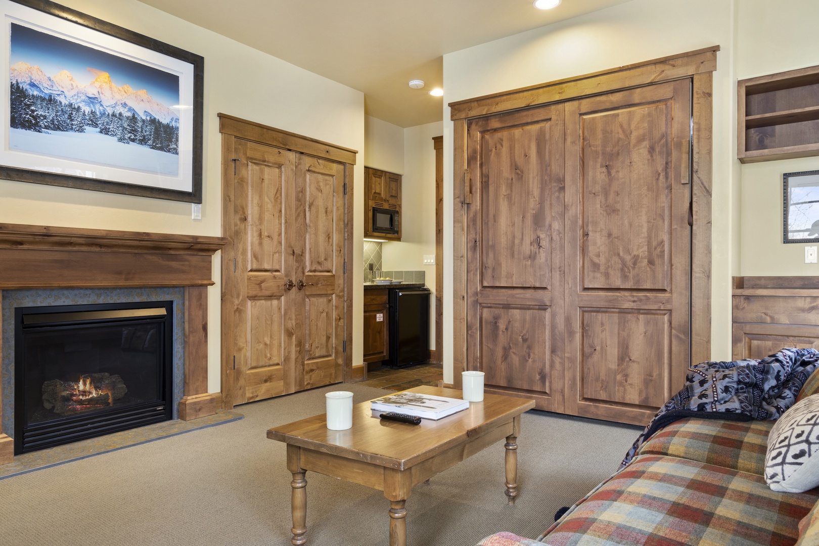 Second Living Area with Murphy Bed