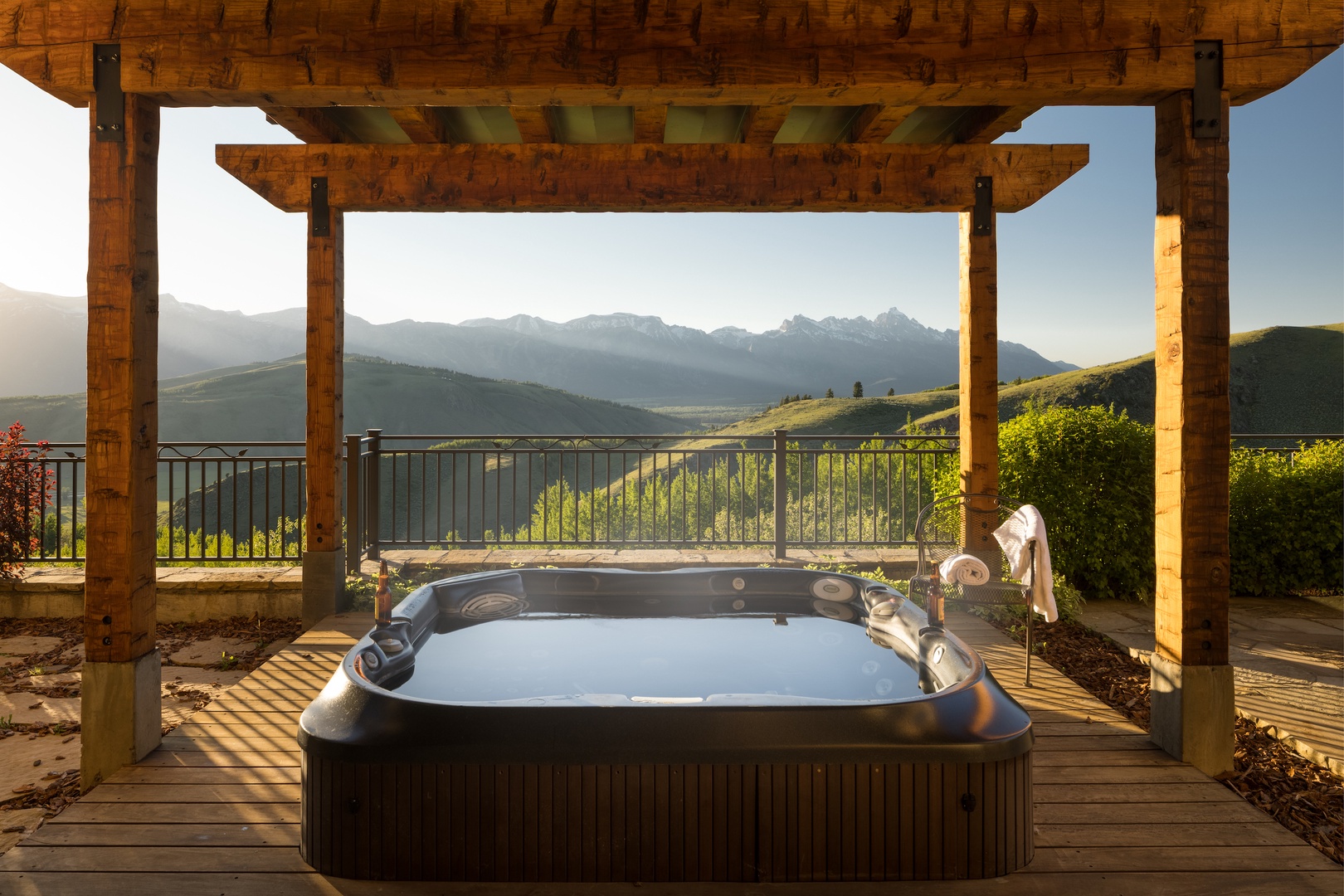 Hot Tub with Teton Views