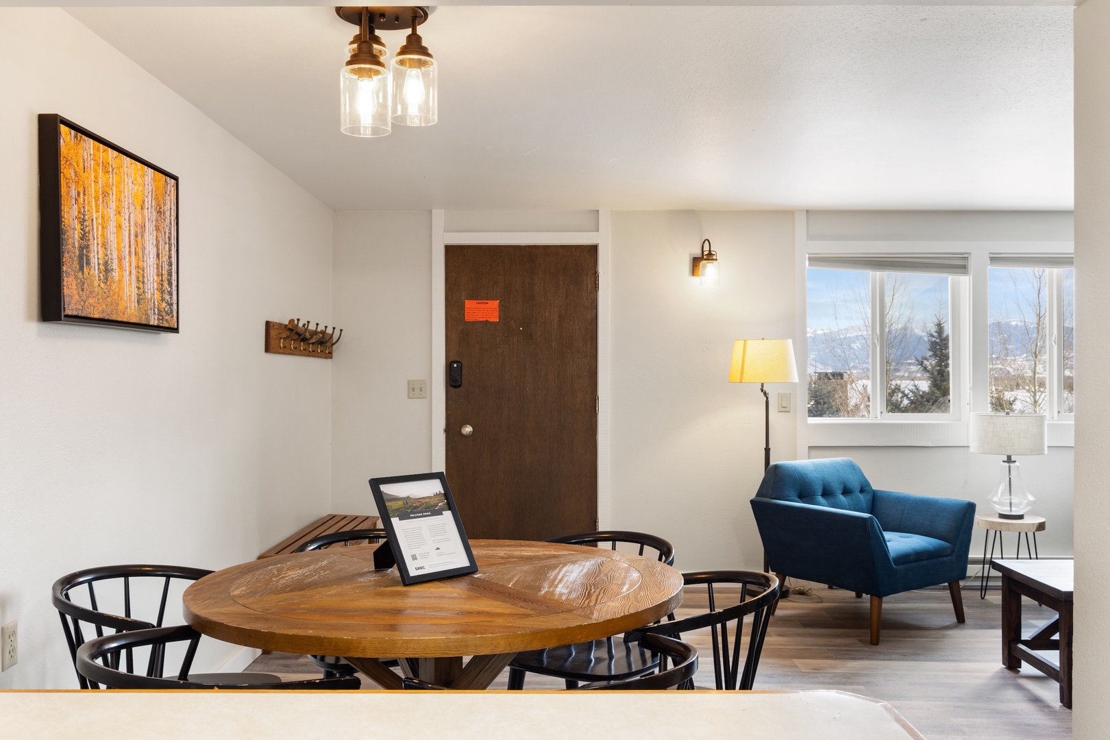 Dining Area and Living Room